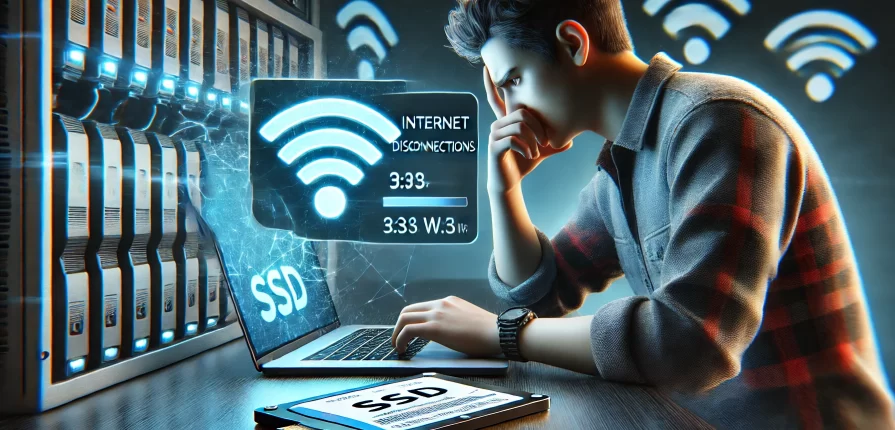 New SSD Constant Internet Disconnection
