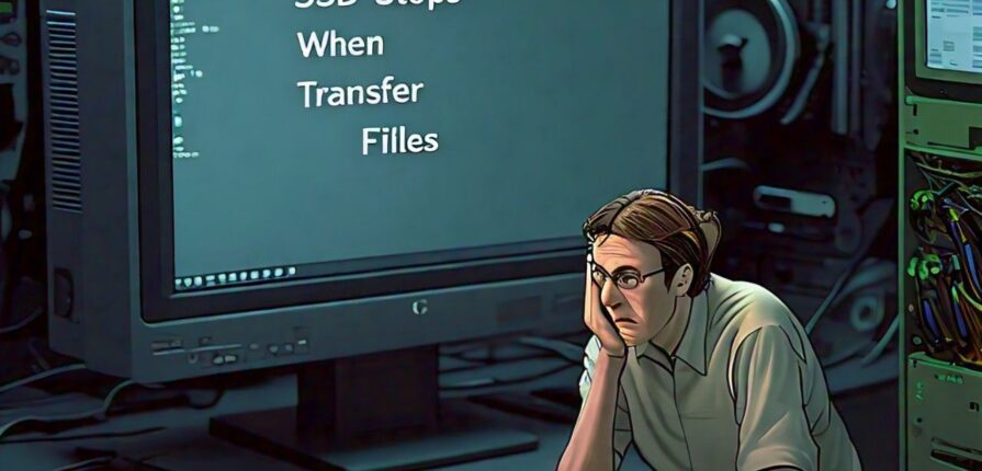 SSD Stops When Transfer Files