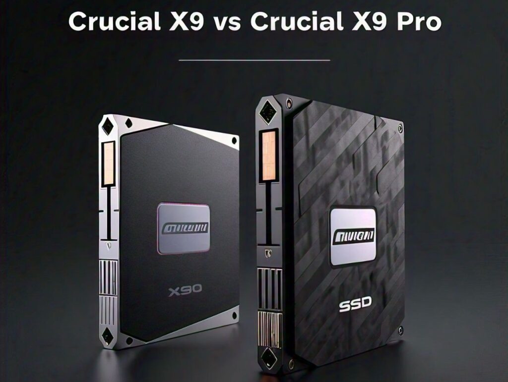 Crucial X9 vs Crucial X9 Pro SSD