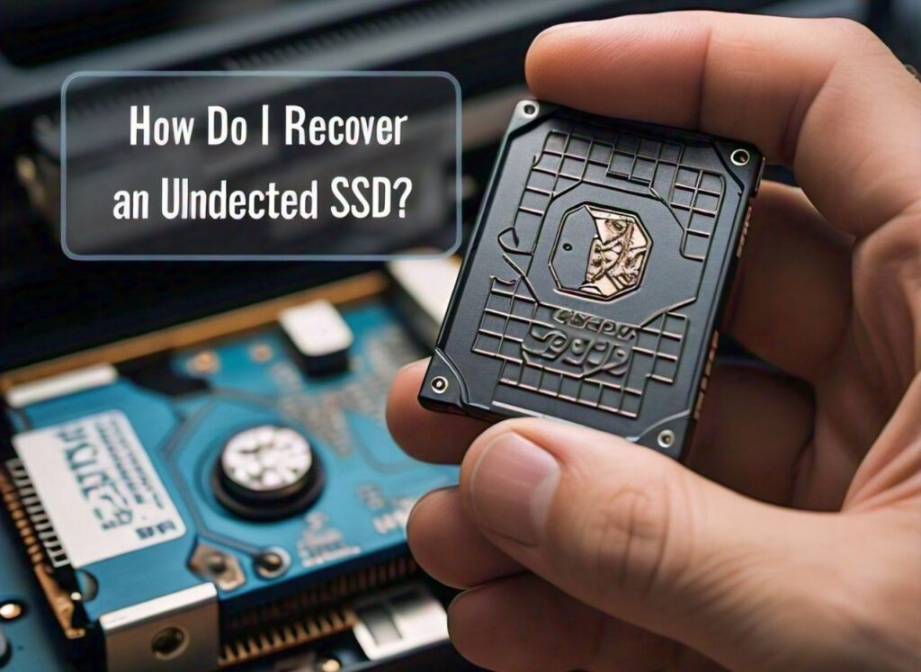 How Do I Recover an Undetected SSD
