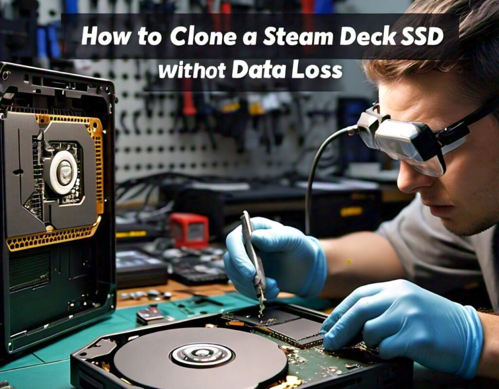 How to Clone a Steam Deck SSD Without Data Loss