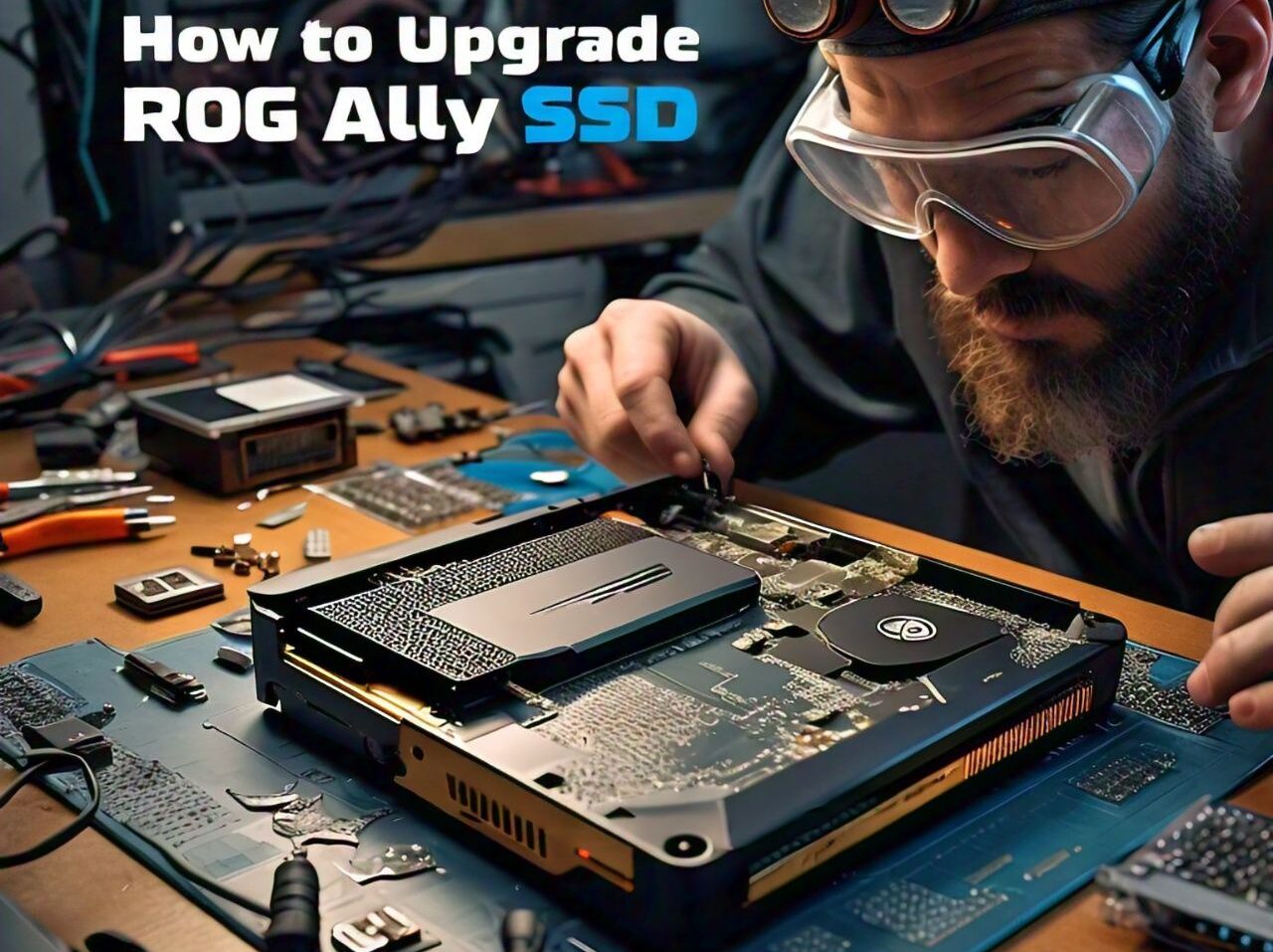 How to Upgrade ROG Ally SSD