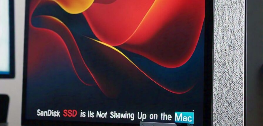 SanDisk SSD is Not Showing Up on the Mac